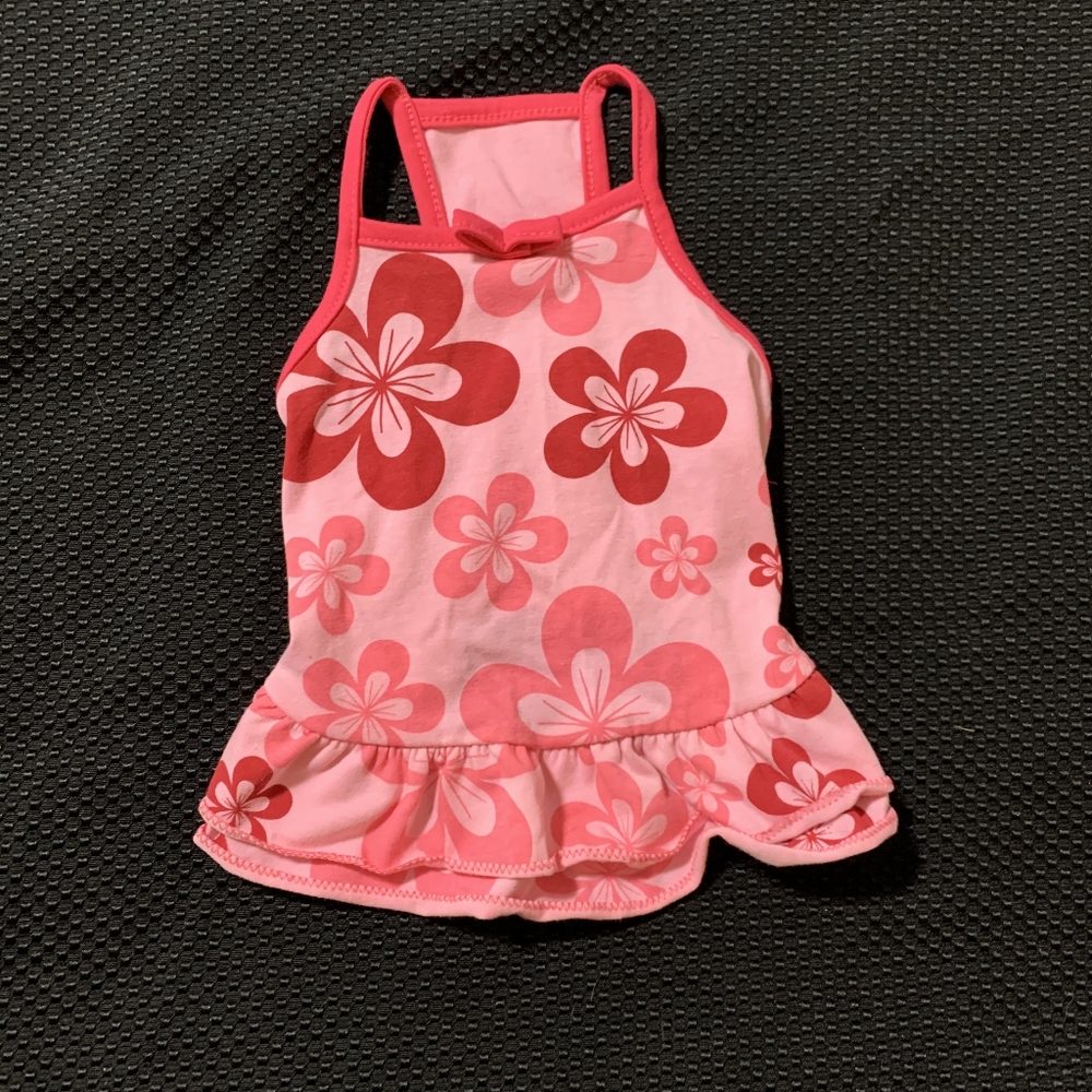 Pink Flower Dress